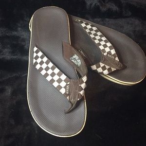 Vans checkered sandals😍